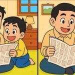 IQ-test: Find 3 forskelle mellem billeder af far og søn på 45 sekunder IQ-test: Find 3 forskelle mellem billeder af far og søn